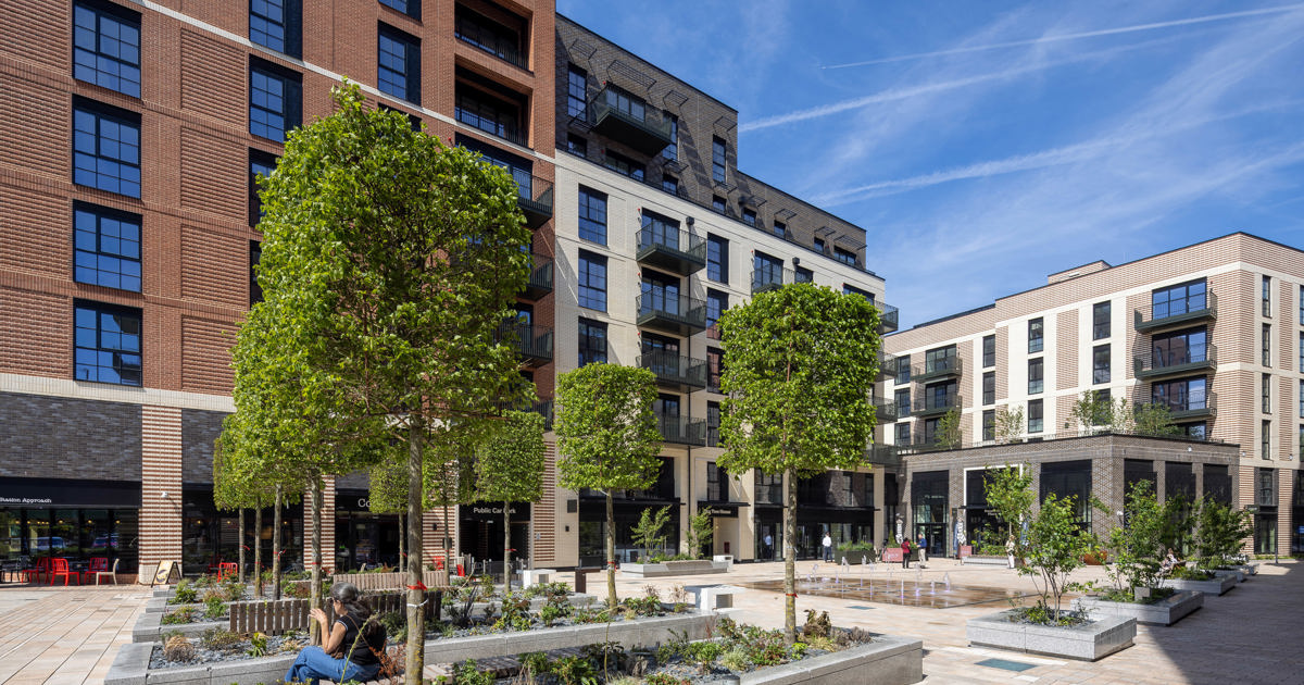 West Byfleet, now Botanical Place development